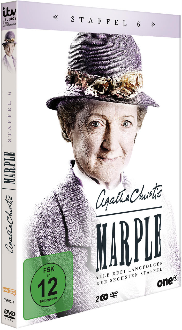 DVD-Box-Set mit Porträt einer Frau, Titel auf Deutsch und grünem Bewertungsschild.
