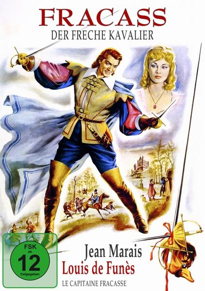 Filmposter mit einem Mann, der Schwerter hält.