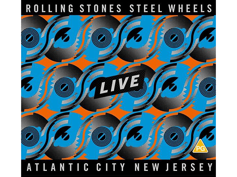 The Rolling Stones - Steel Wheels Live (Atlantic City 1989,BR+2CD)  - (Blu-ray + CD)