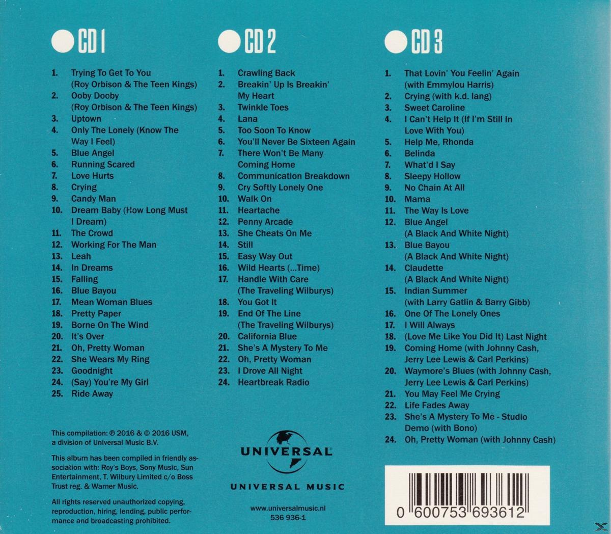 Dos d'un CD avec une liste des titres et une liste des droits d'auteur musicaux.