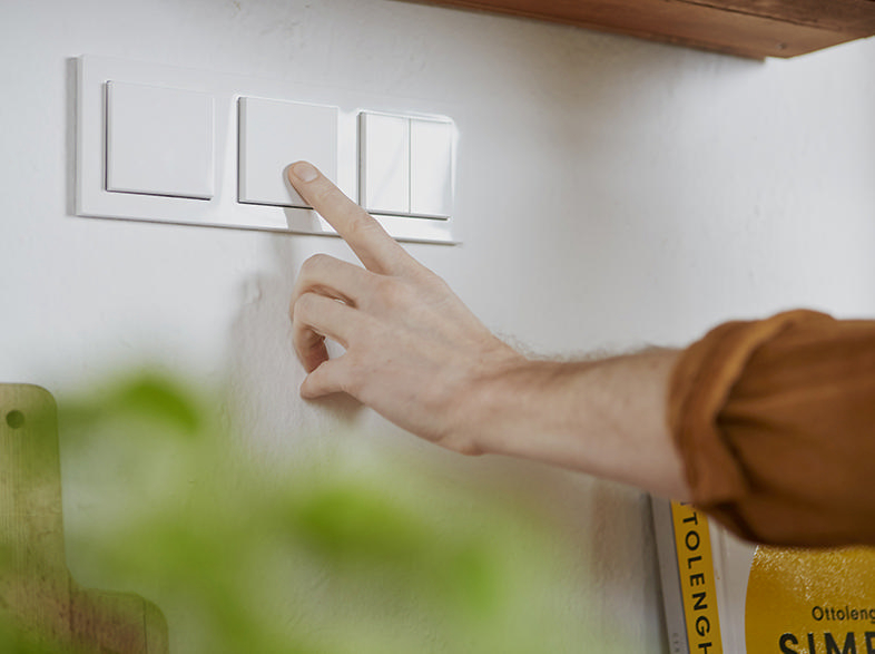 SENIC Smart Switch für Philips Hue Schalter, Weiß glänzend