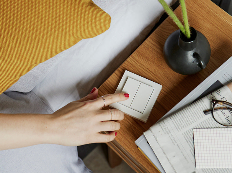 SENIC Smart Switch für Philips Hue Schalter, Weiß glänzend