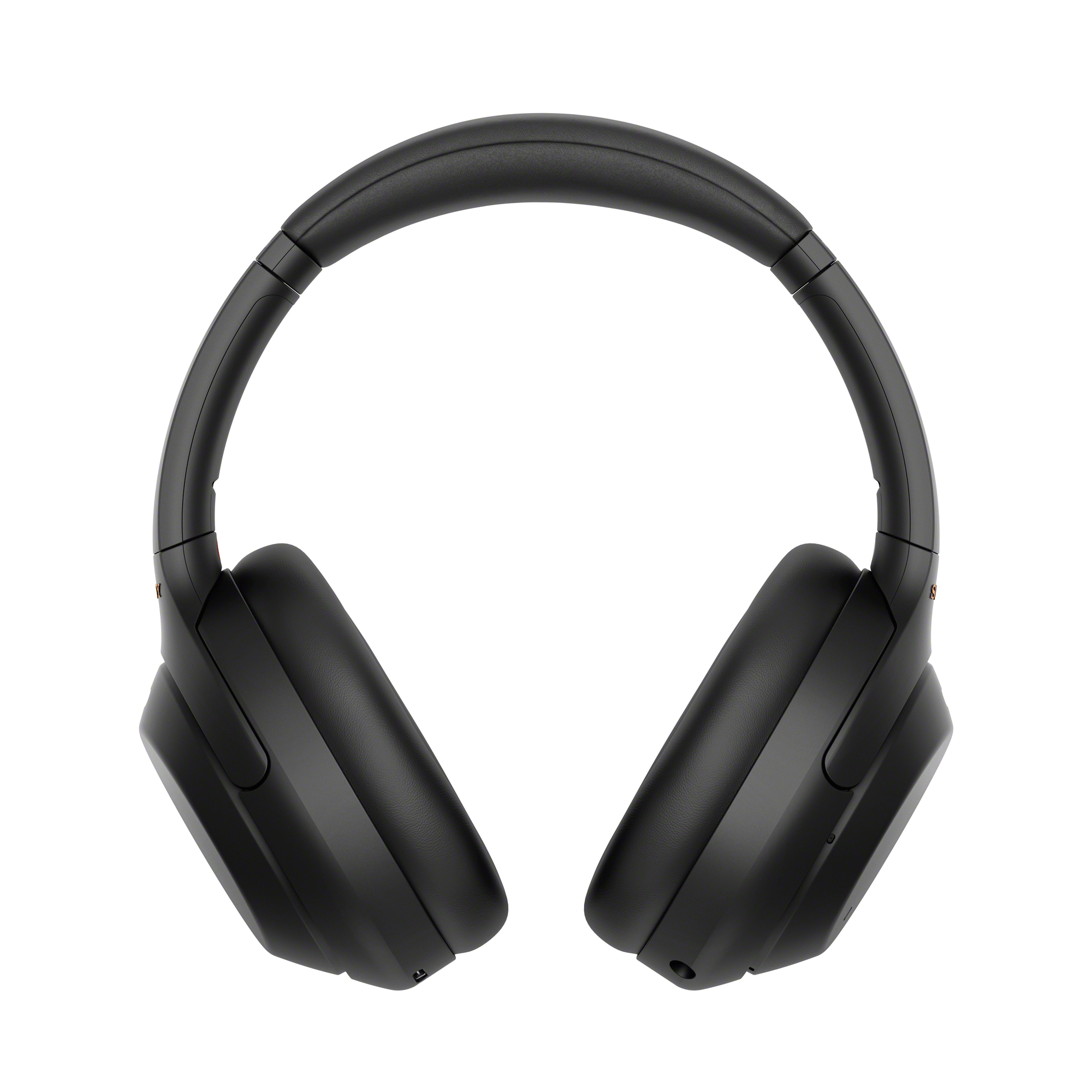 Black over-ear headphones.