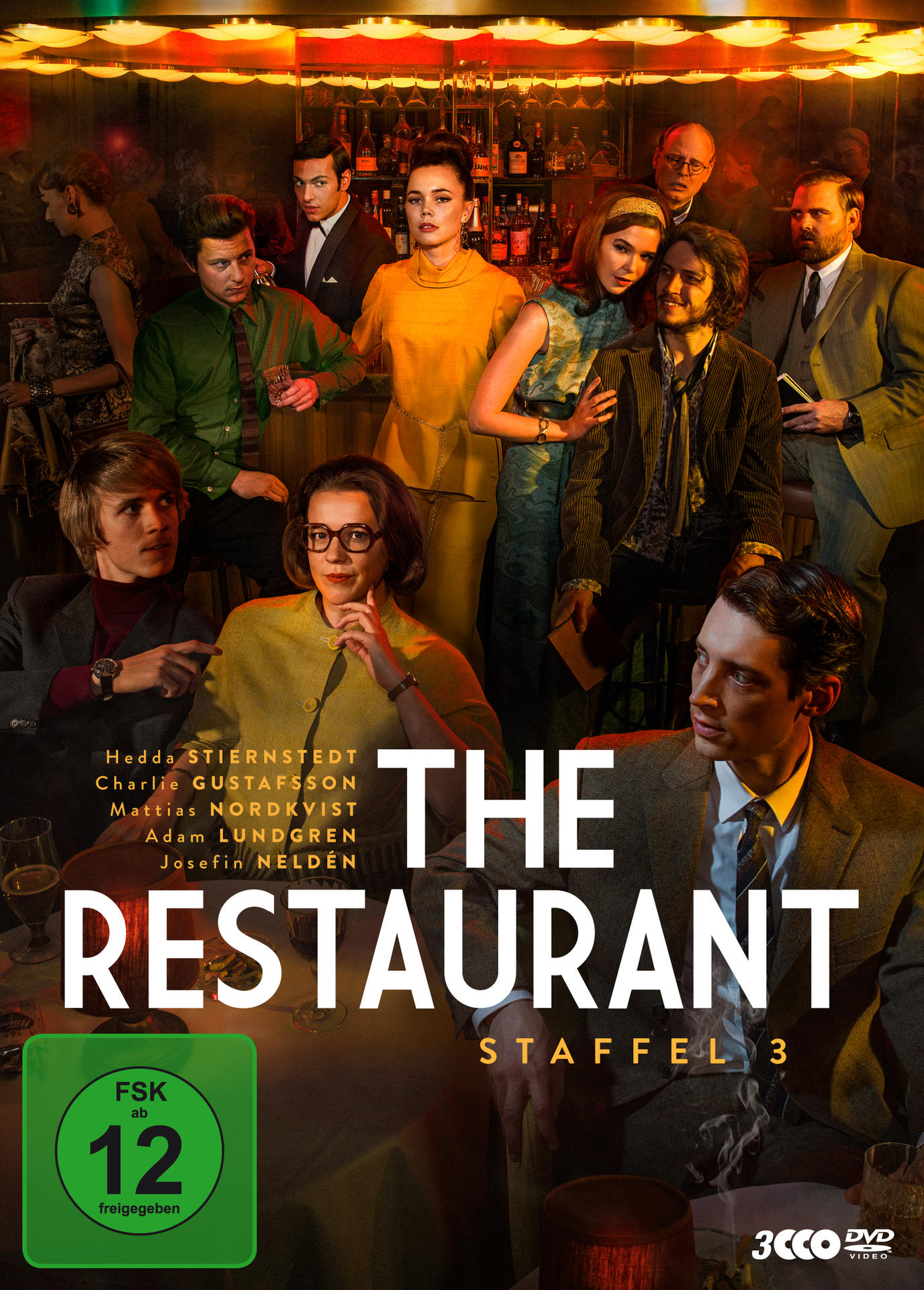 DVD-Cover mit einer Gruppe von Leuten in einer Bar. Text auf Deutsch.