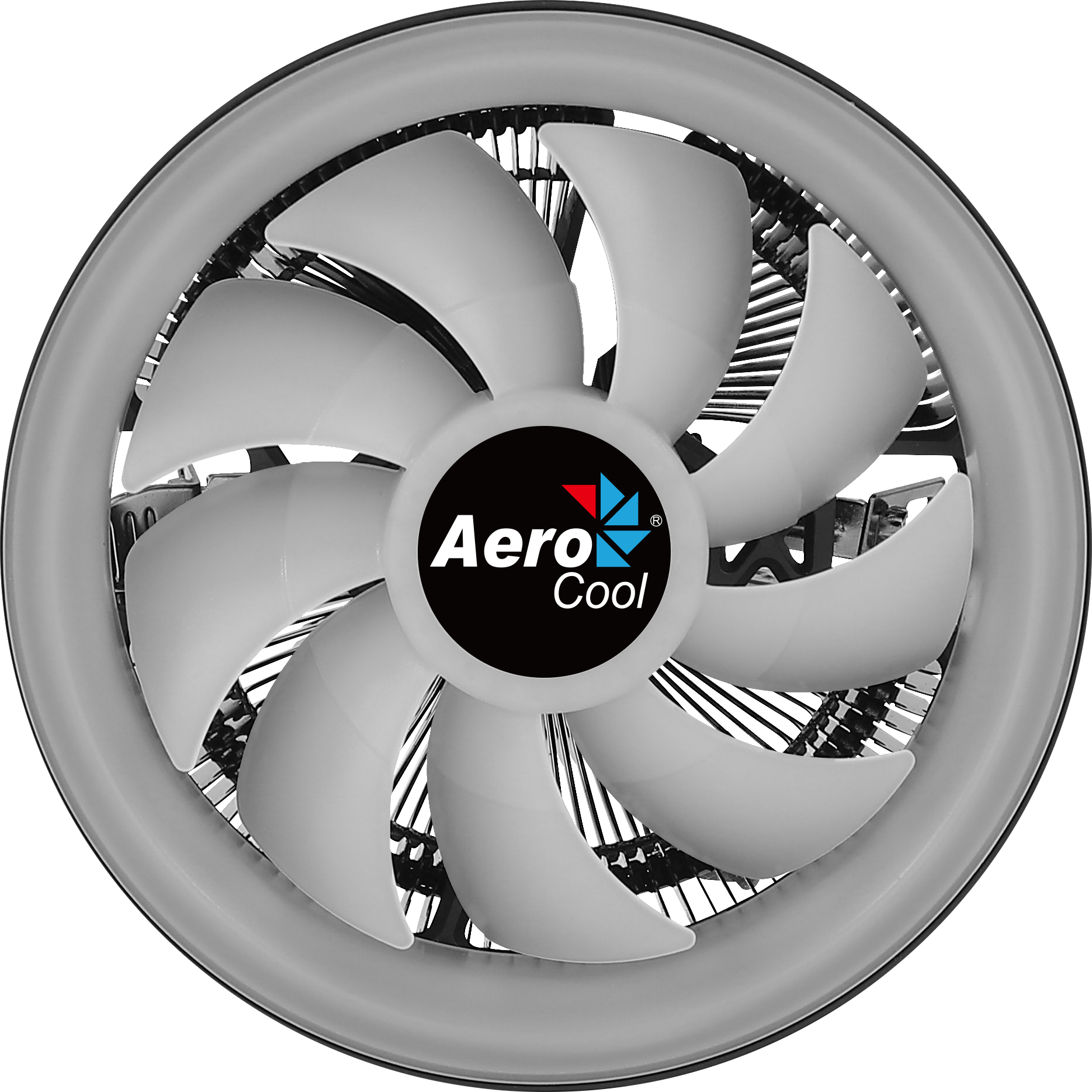 AEROCOOL Core Plus ARGB CPU Kühler, Schwarz