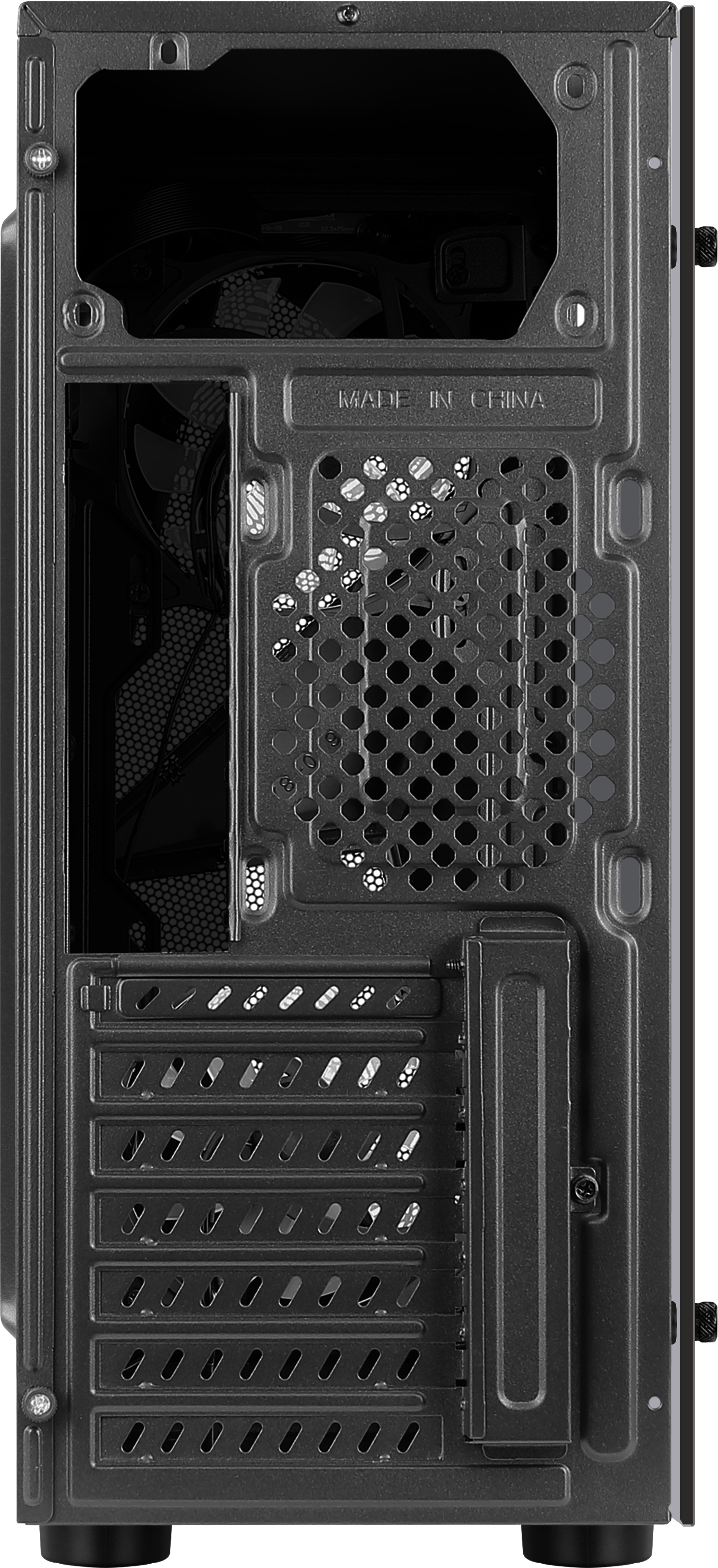 AEROCOOL ACCM-PV22023.11 Glider PC-Gehäuse, Schwarz