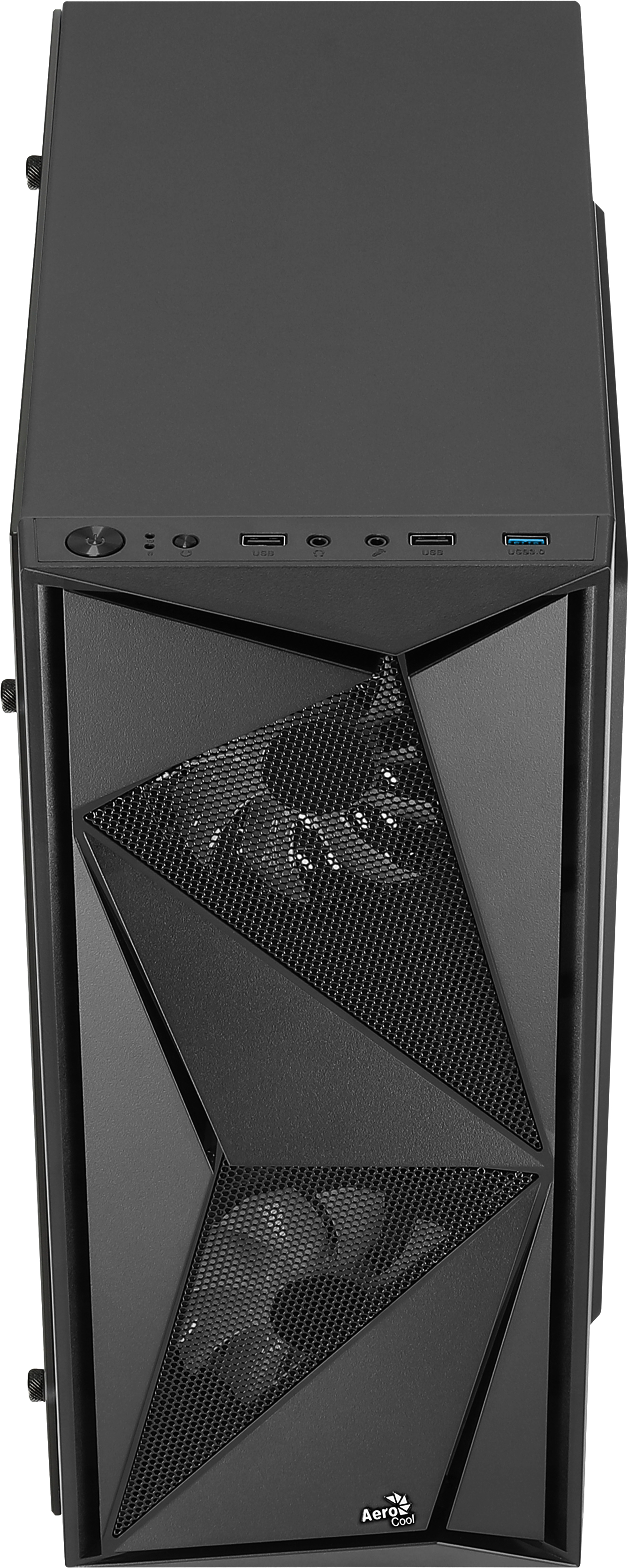 AEROCOOL ACCM-PV22023.11 Glider PC-Gehäuse, Schwarz