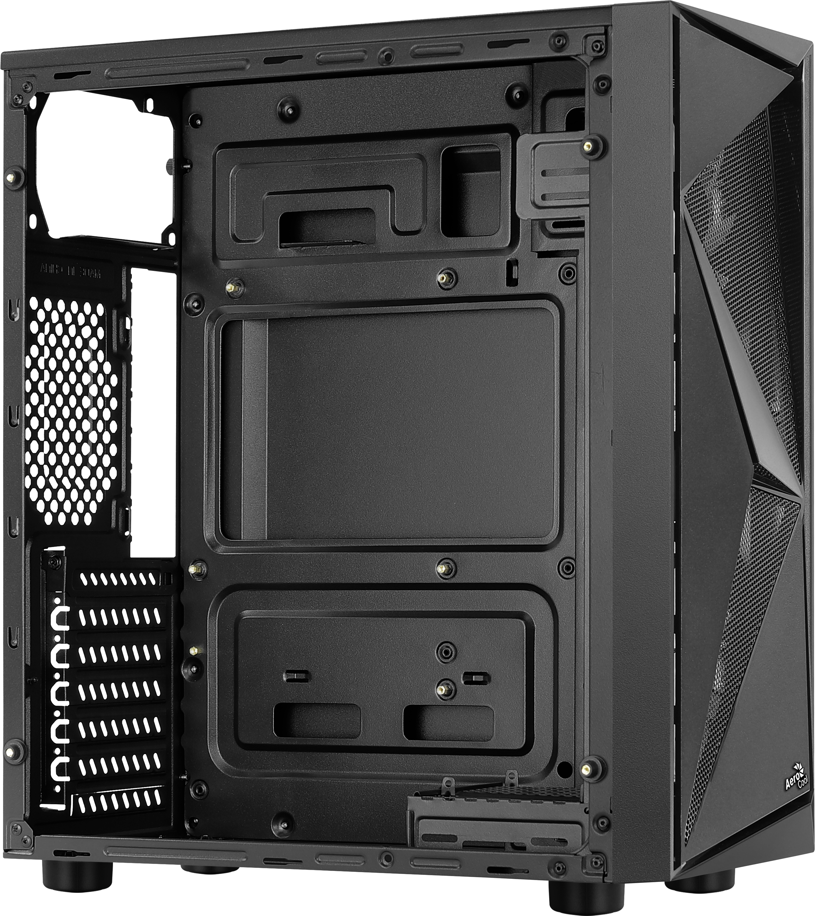 AEROCOOL ACCM-PV22023.11 Glider PC-Gehäuse, Schwarz