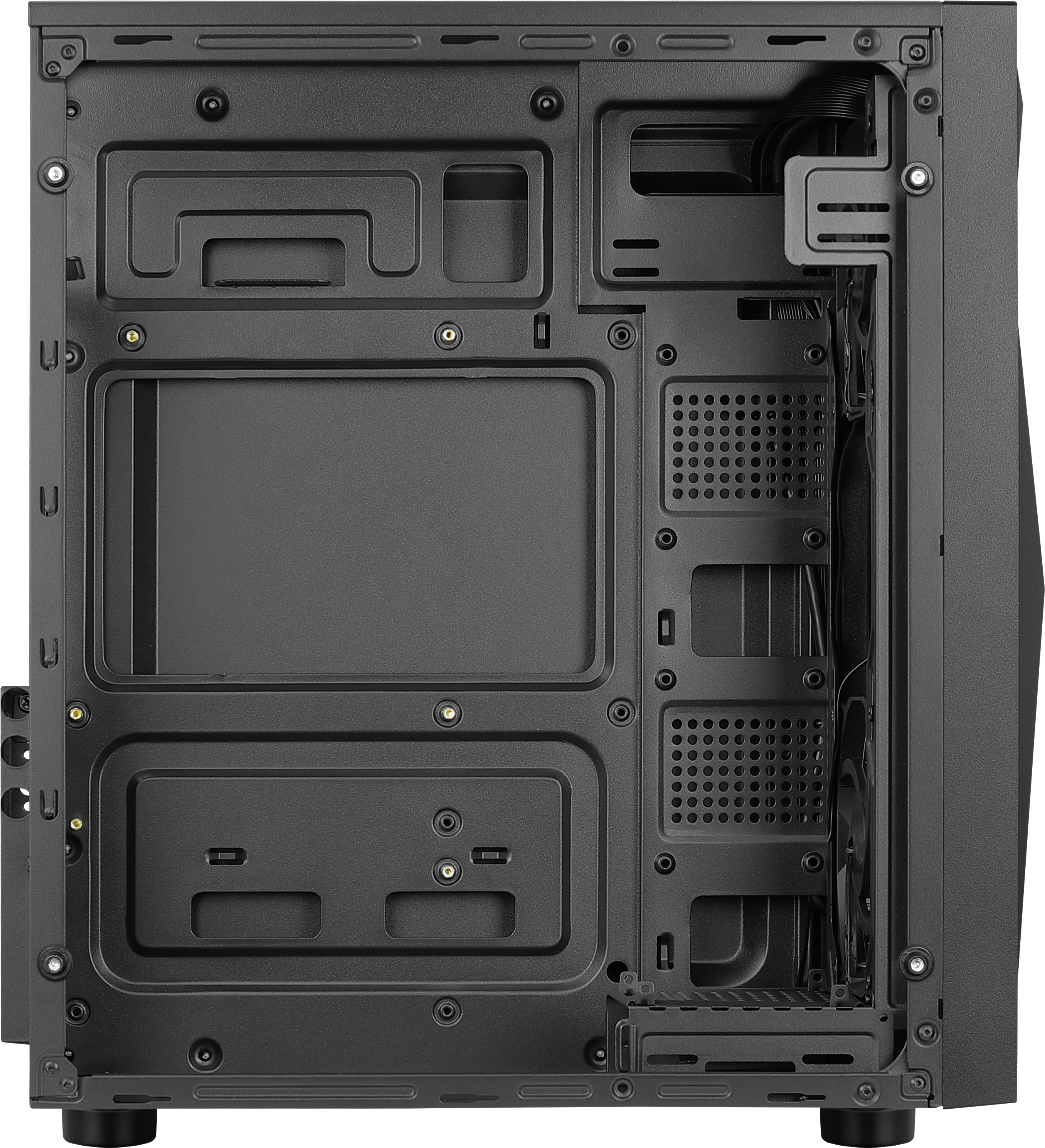 AEROCOOL ACCM-PV22023.11 Glider PC-Gehäuse, Schwarz