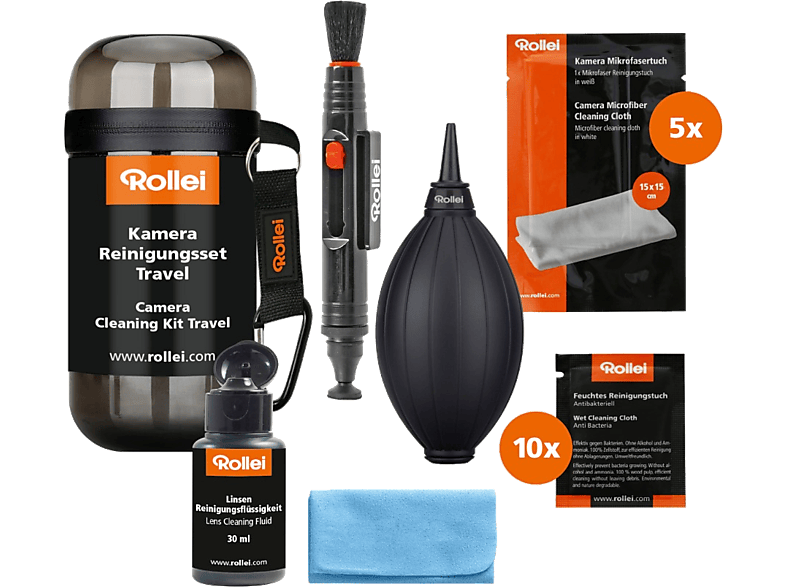 Rollei Reinigungsset Travel für Kamera (27016)