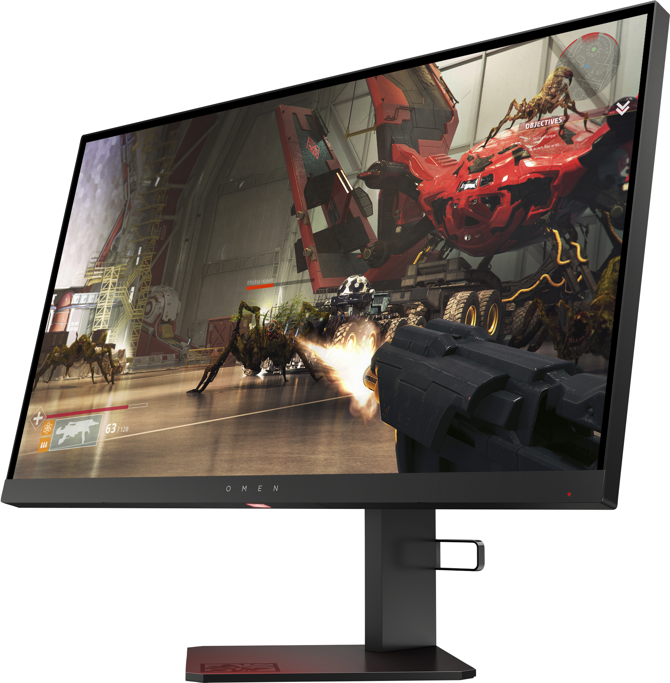 HP Gaming Monitor Omen X 25f, 24.5 Zoll, schwarz - Ausstellungsstück