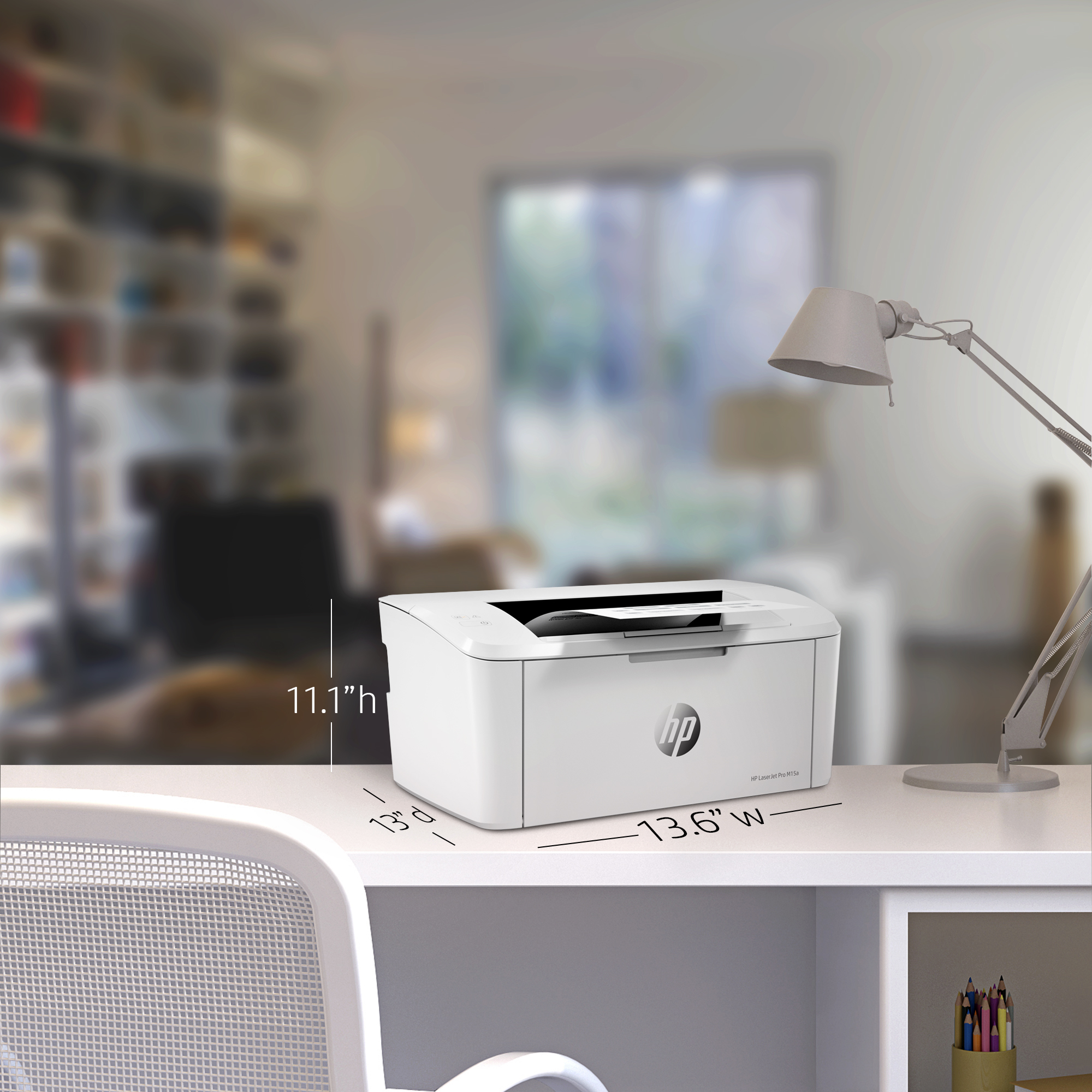 Impresora láser - HP LaserJet Pro M15a, 18ppm, 600x600 ppp, Monocromo, A4