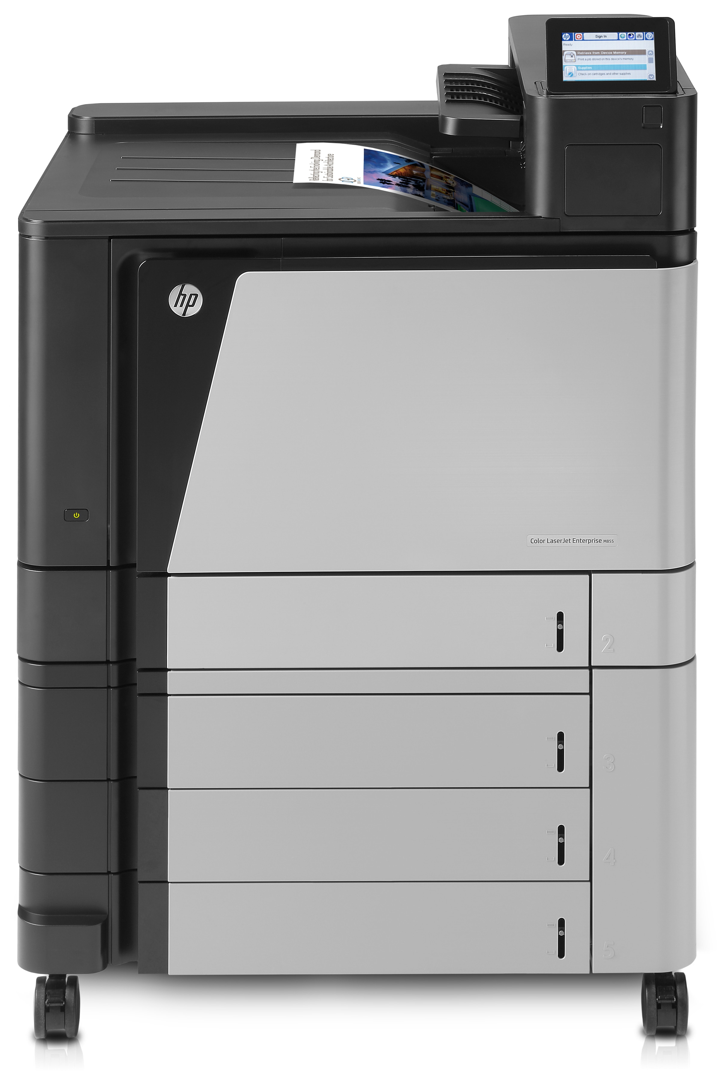 HP LaserJet M855xh