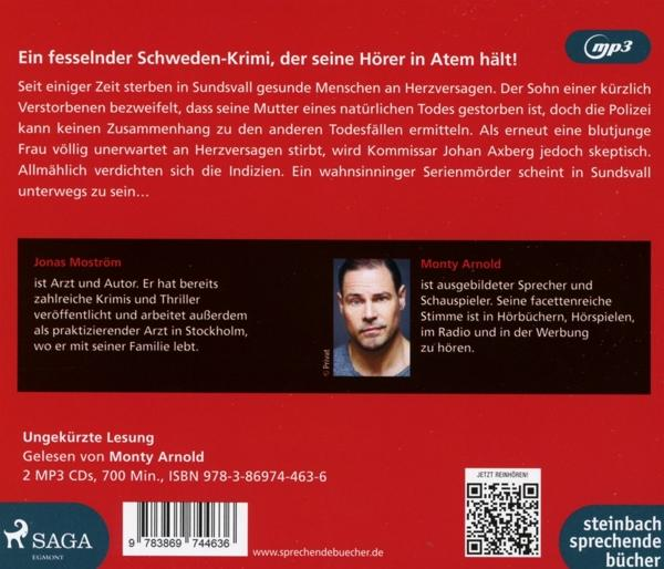 Monty Arnold - Herzversagen  - (MP3-CD)