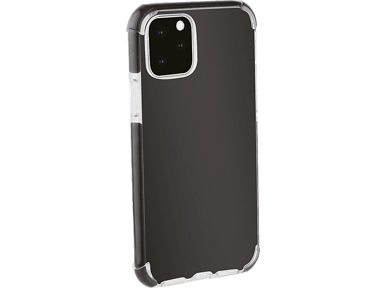 VIVANCO 60780 Rock Solid, Backcover, Pro, Transparent/Schwarz iPhone Apple, 11