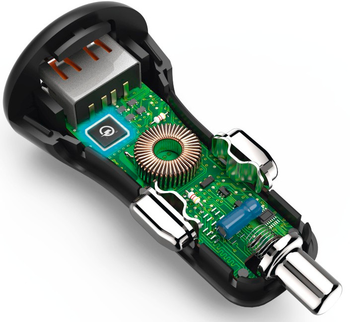 HAMA Autolader USB-C Zwart (183231)