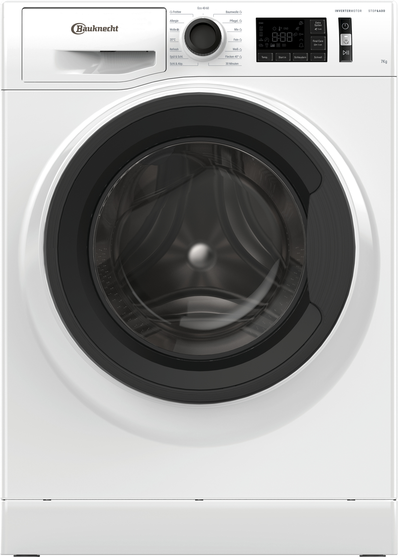 BAUKNECHT WM ELITE 711 C Waschmaschine (7 kg, 1351 U/Min., D)