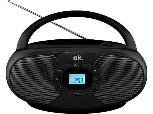 OK ORC 131-BK - Boombox (FM, Nero)