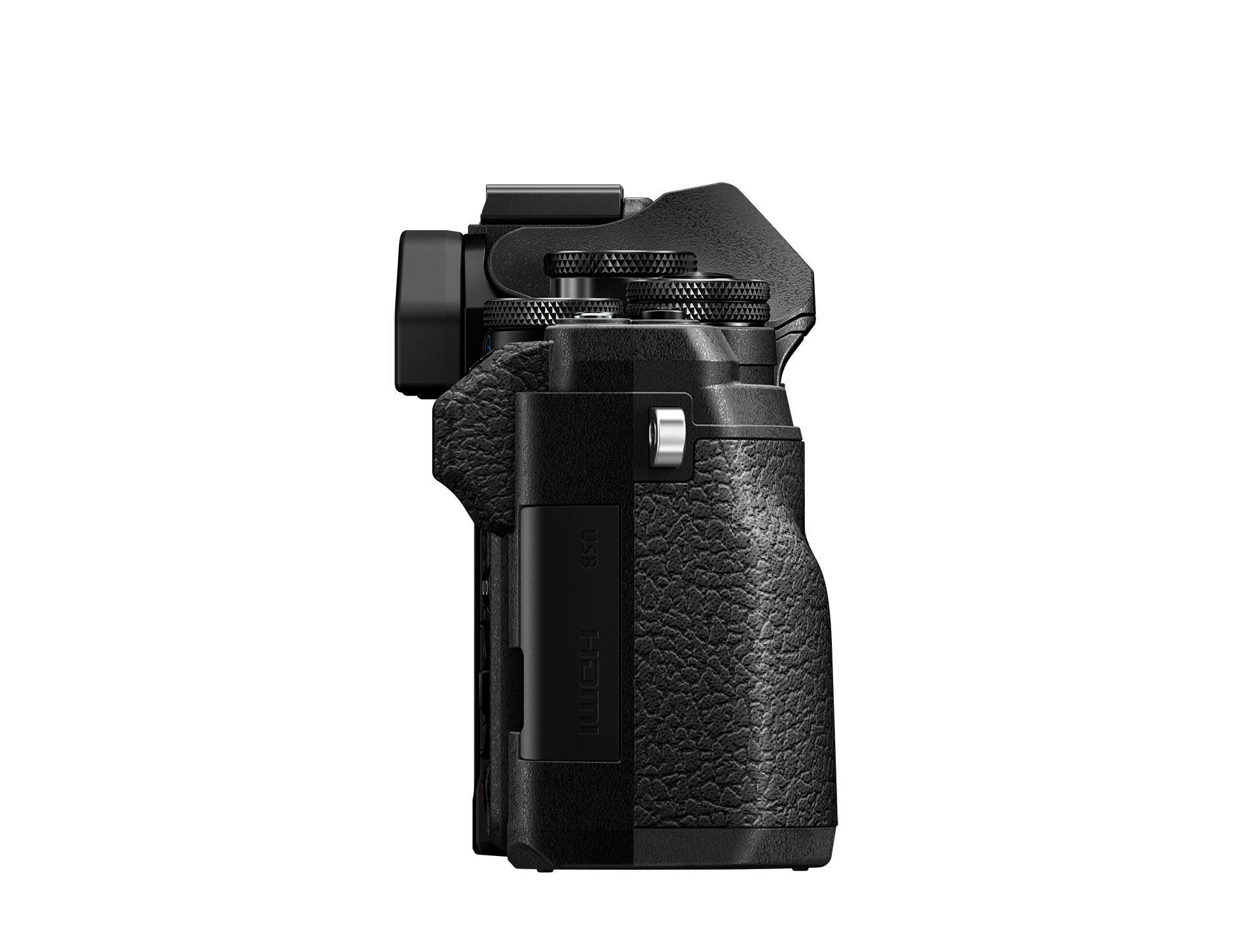 Selfie cm kompakte Kit, E-M10 IV 7,6 Mark Display WLAN Pancake F3.5-5.6, OLYMPUS Systemkamera, Touchscreen, OM-D 14-42mm