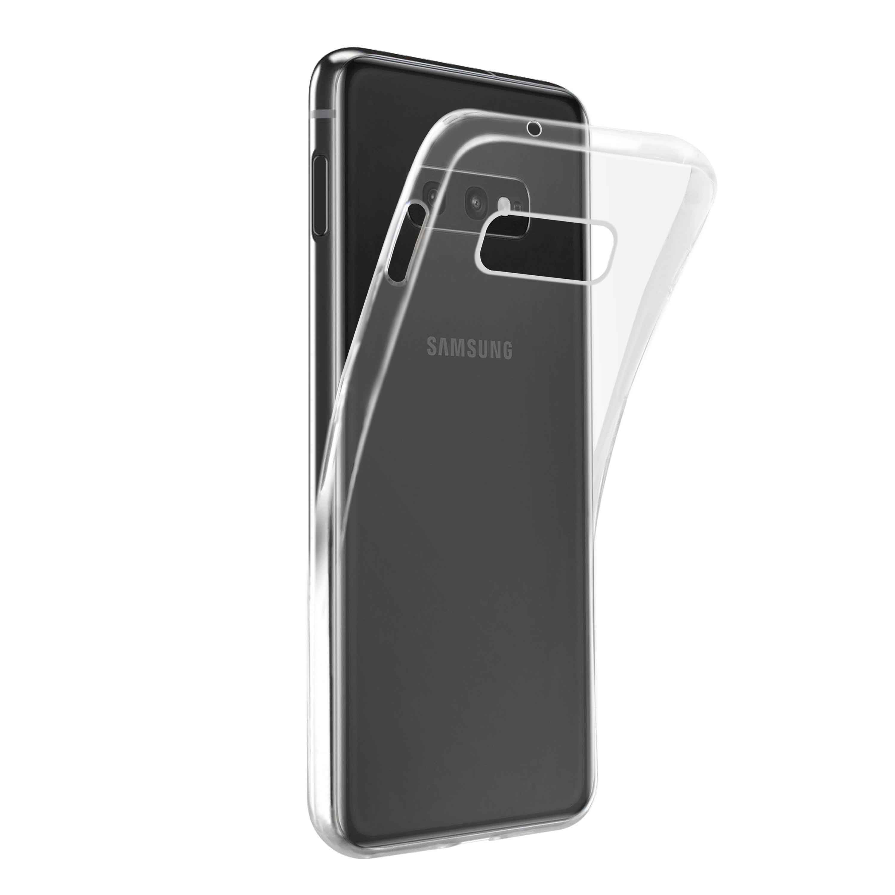 VIVANCO 61268 Super Samsung, Galaxy Backcover, Transparent Slim, S10e