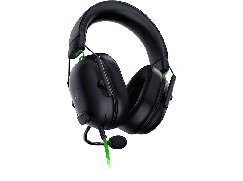 RAZER Blackshark V2 X, Over-ear Gaming Headset Schwarz/Grün