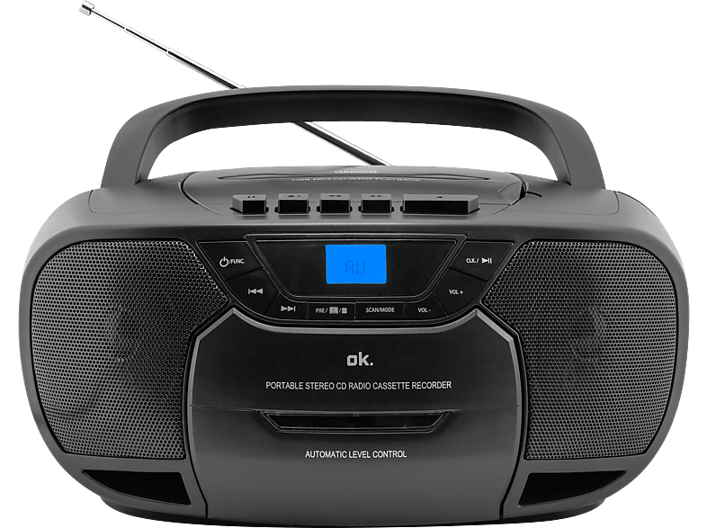 in kaufen 540-B SATURN Schwarz | OK. Tragbares ORC Schwarz Radio, Tragbares Radio