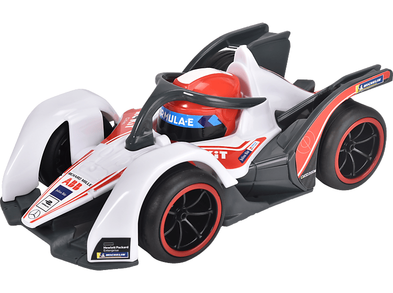 DICKIE-TOYS Formula E - Pullstring Racer, 3-sort. Spielzeugauto Mehrfarbig