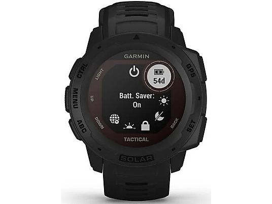 GARMIN Montre GPS Instinct Solar Tactical ED Noir (010-02293-03)