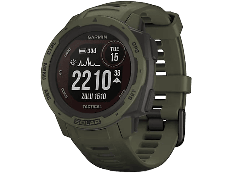 GARMIN GPS horloge Instinct Solar Tactical ED Groen (010-02293-04)