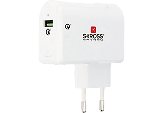 SKROSS Euro USB Charger - Chargeur USB (Blanc)