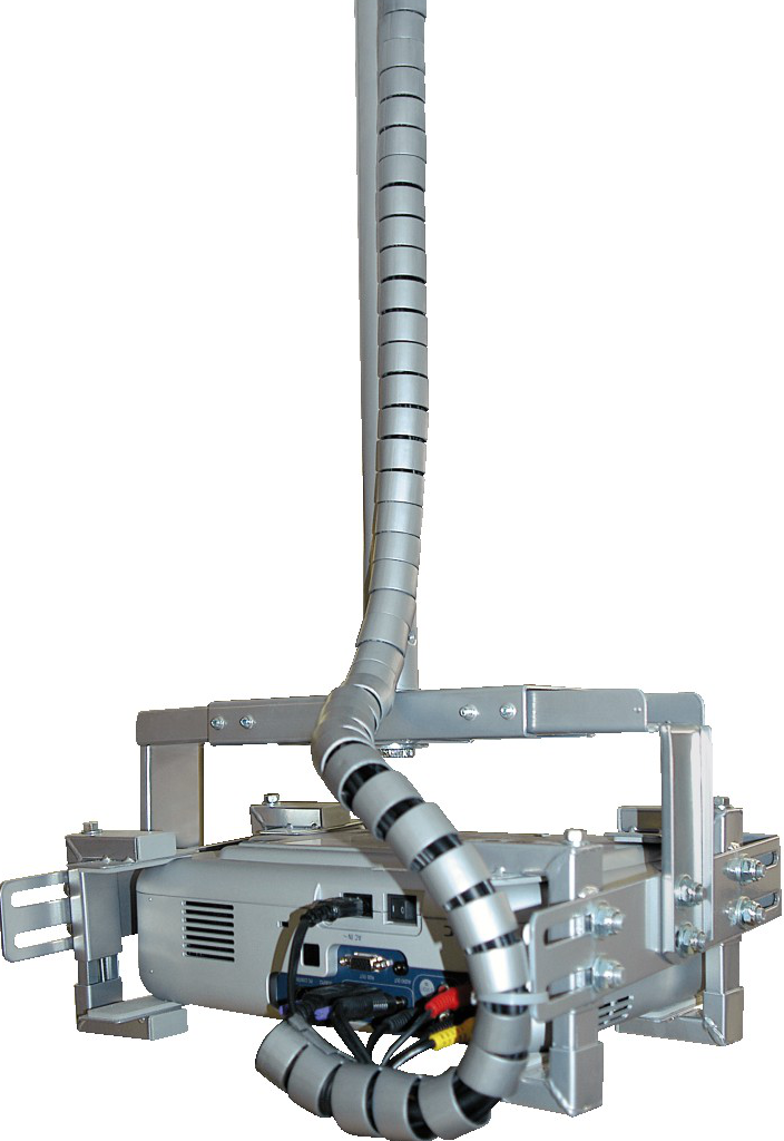 HAMA 00020601 - Tuyau de faisceau de câbles (Argent)