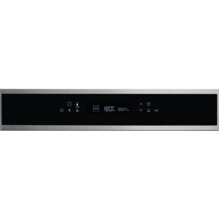 Horno - ELECTROLUX EOE7P31X, 72 L, Multifunción, Pirolítico, 3480W, Independiente, A+, Display LCD, Inox