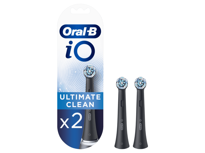 meer en meer flauw Vervoer ORAL-B iO Ultimate Clean Opzetborstel Zwart (2 stuks) kopen? | MediaMarkt