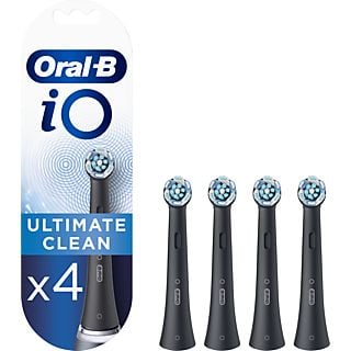 ORAL-B iO Ultimate Clean Opzetborstel Zwart (4 stuks)