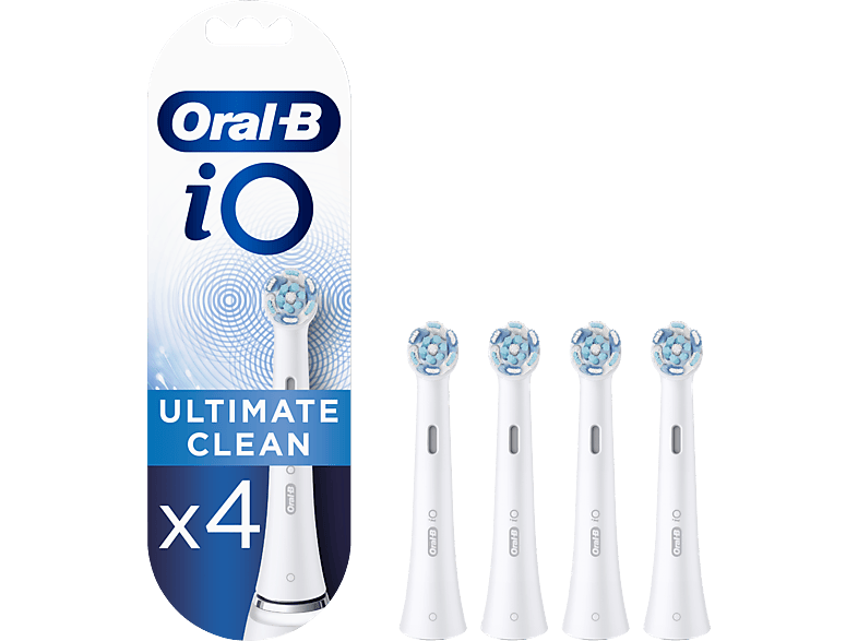 Oral-b Io Ultimate Clean Opzetborstel Wit (4 Stuks)
