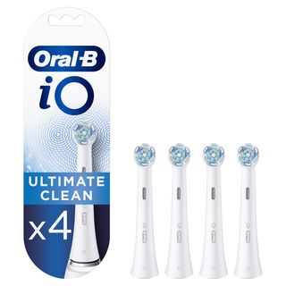 ORAL-B iO Ultimate Clean Opzetborstel Wit (4 stuks)