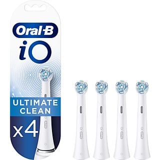 ORAL-B iO Ultimate Clean Opzetborstel Wit (4 stuks)