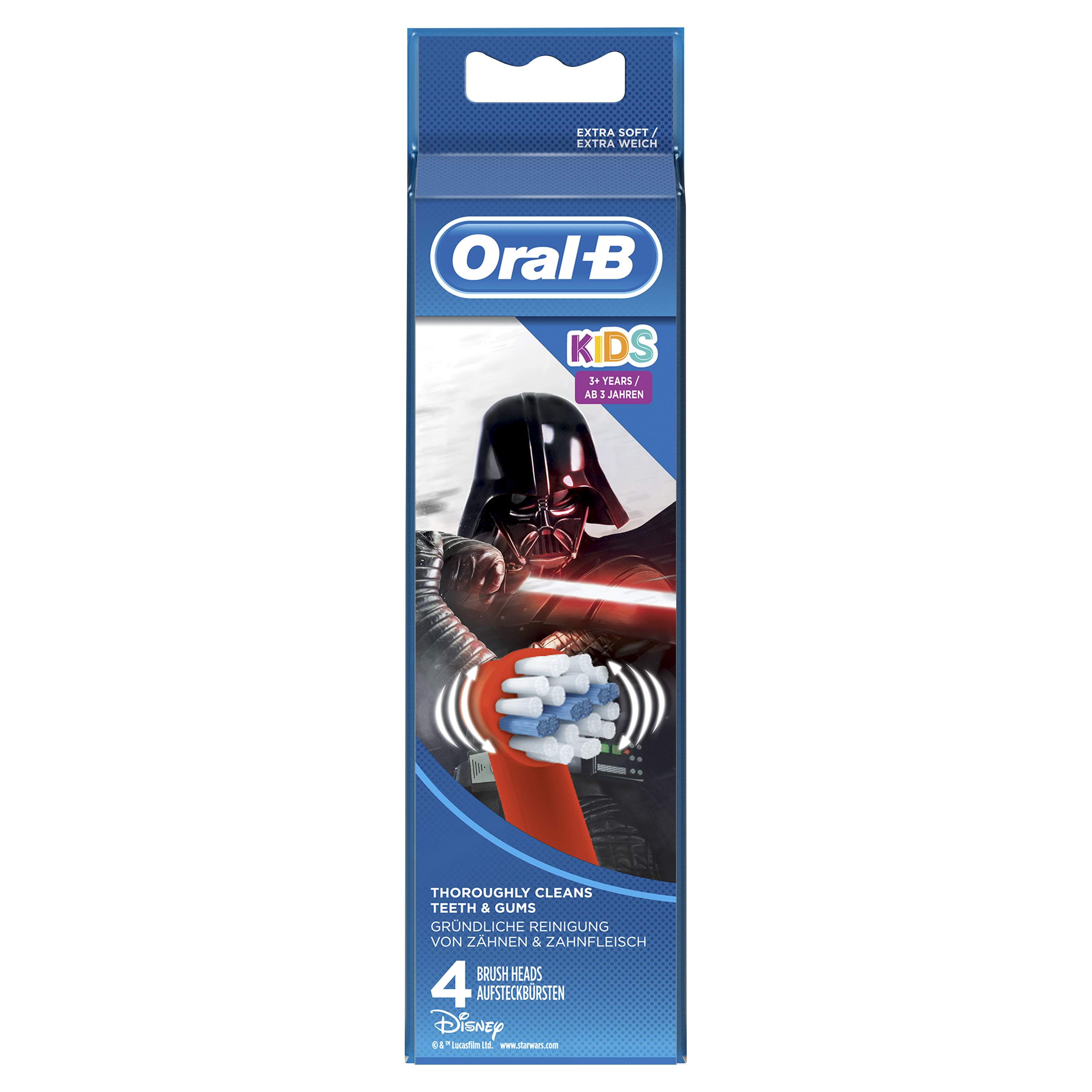 ORAL-B Kids Opzetborstel met Star Wars-figuren (4 stuks)