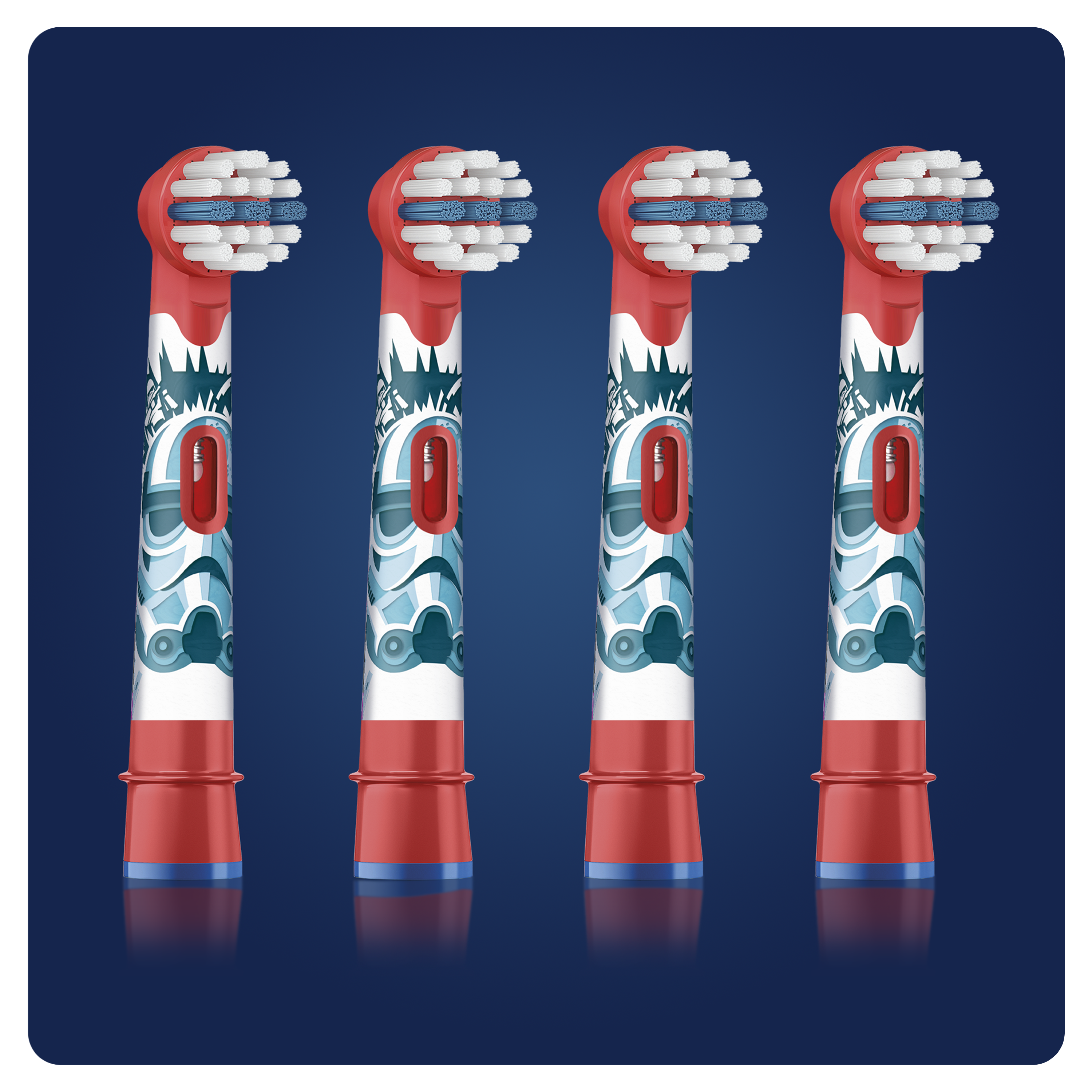 ORAL-B Kids Opzetborstel met Star Wars-figuren (4 stuks)