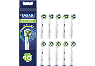 ORAL-B CrossAction Opzetborstel Wit CleanMaximiser (10 stuks) |
