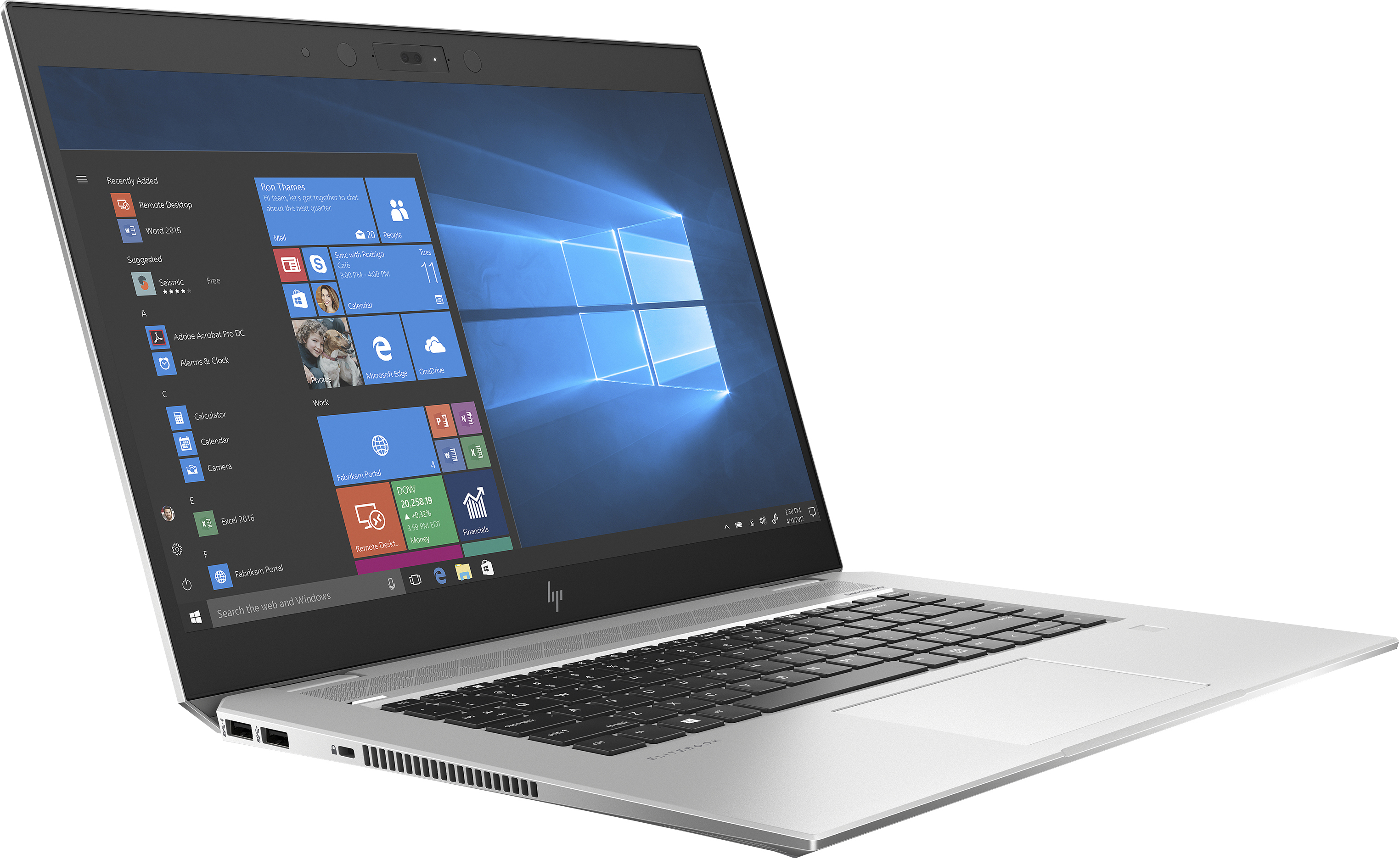 HP - B2B EliteBook 1050 G1 - 15,6 Zoll - Intel® Core™ i7 i7-8750H - 32 GB - 2 TB