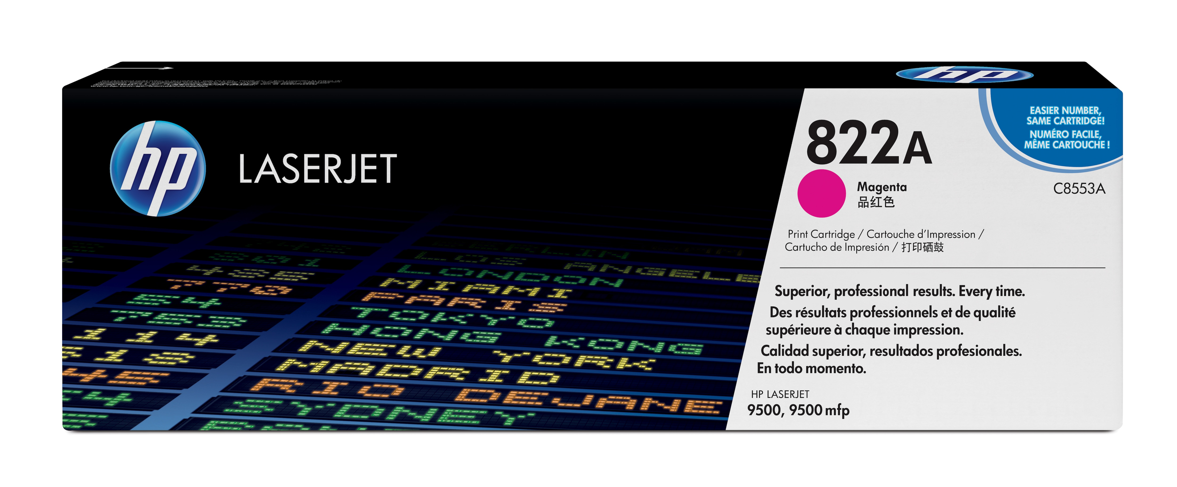 Tóner - HP 822A LaserJet, Magenta, C8553A