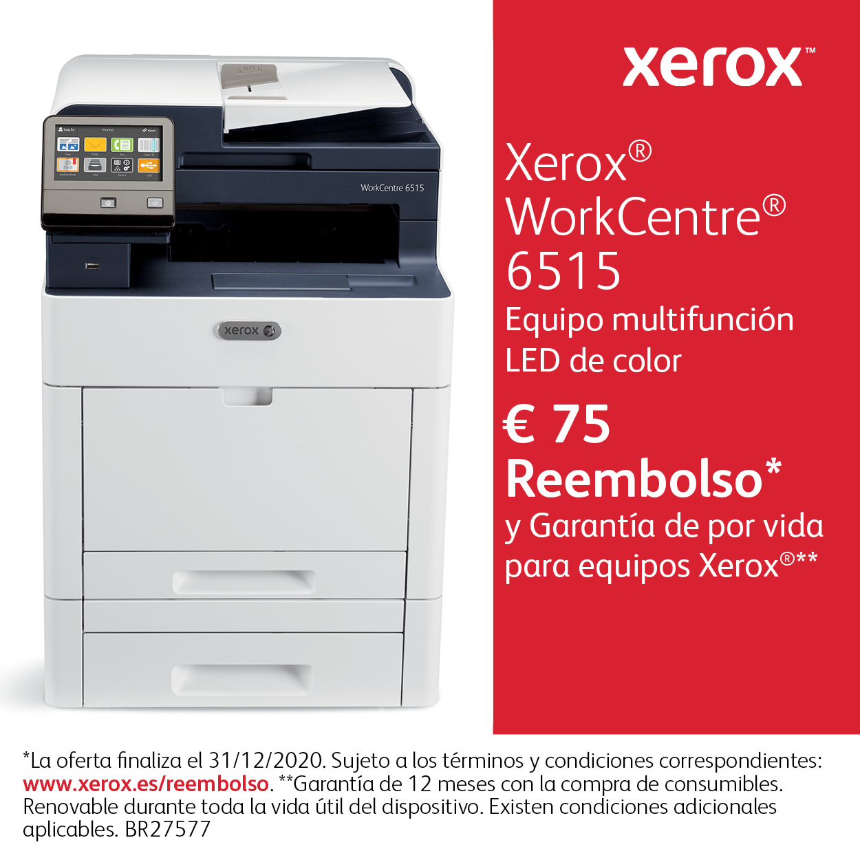 Tóner y cartucho láser - Xerox 106R03479, 2400 páginas, amarillo