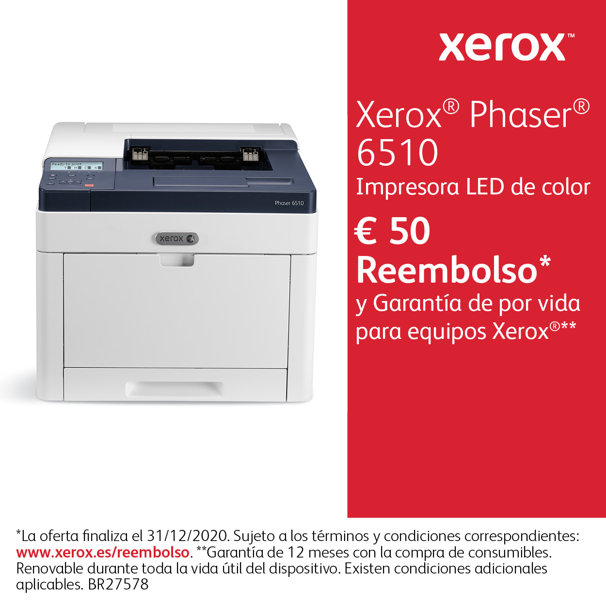 Tóner y cartucho láser - Xerox 106R03479, 2400 páginas, amarillo
