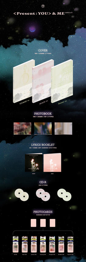 Got7 - Present : You And Me  - (CD)