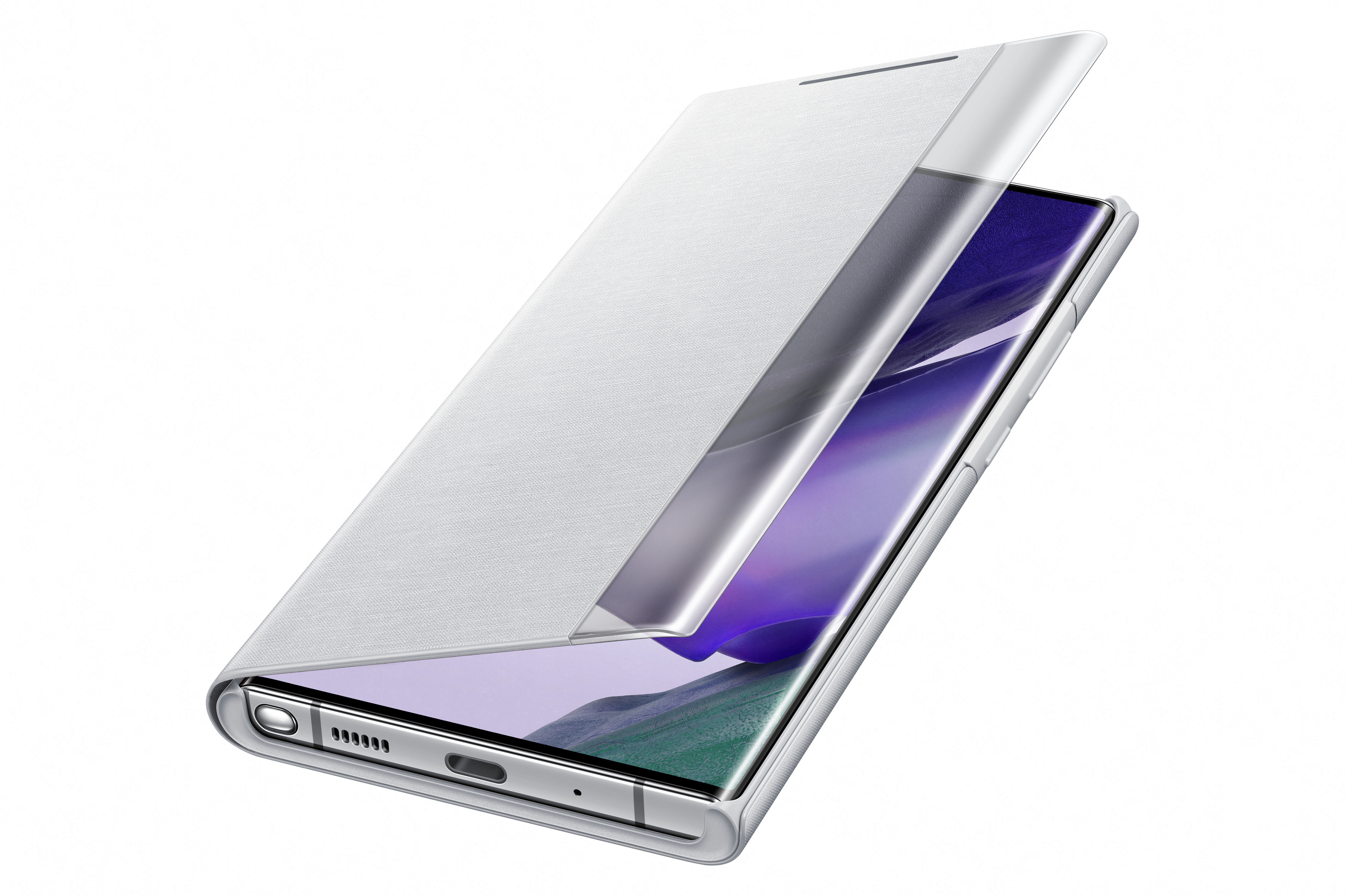 SAMSUNG EF-ZN985, Bookcover, Samsung, Galaxy Note 20 Ultra 5G, Weiß