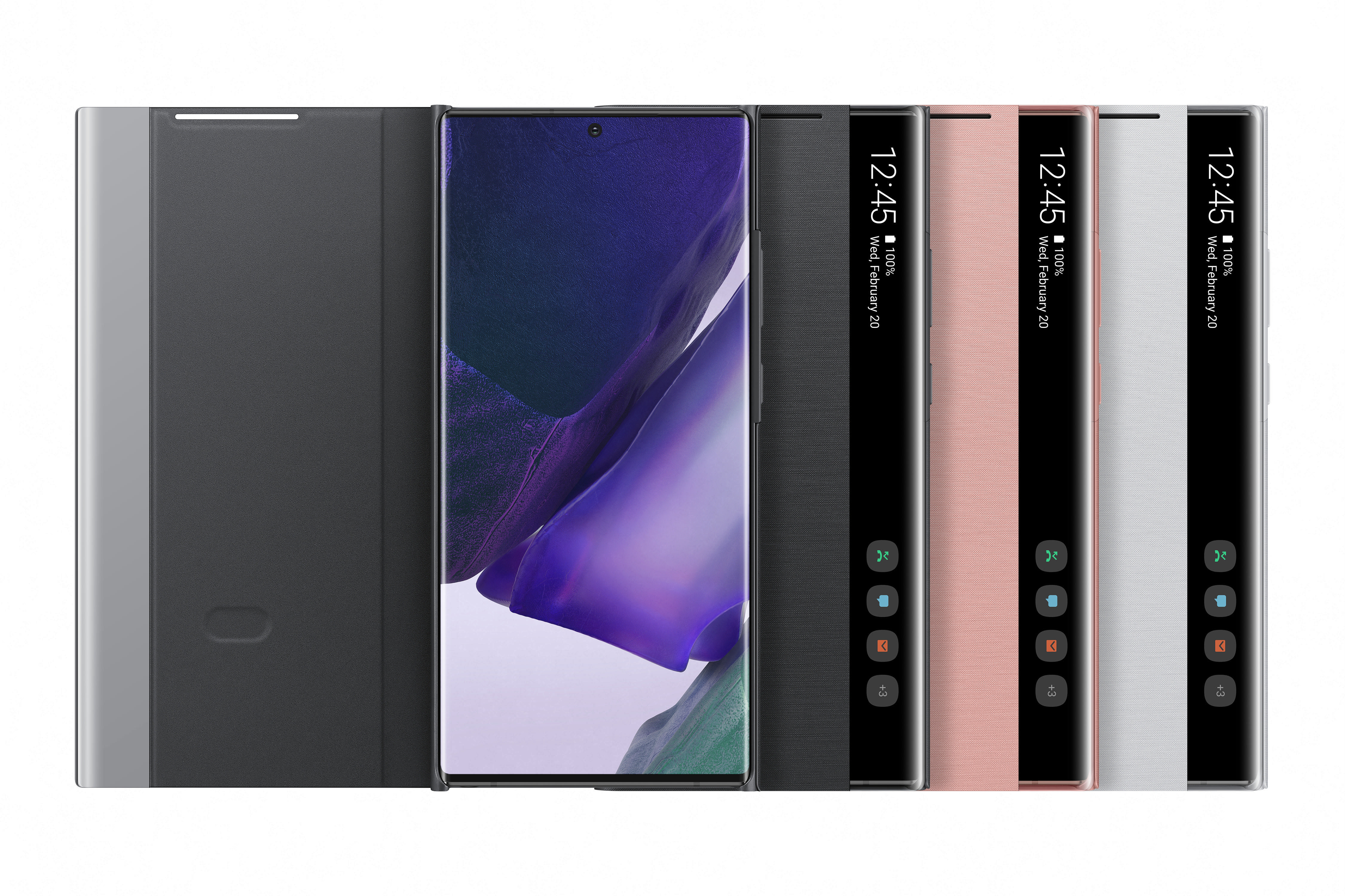 SAMSUNG EF-ZN985, Bookcover, Samsung, Galaxy Note 20 Ultra 5G, Weiß