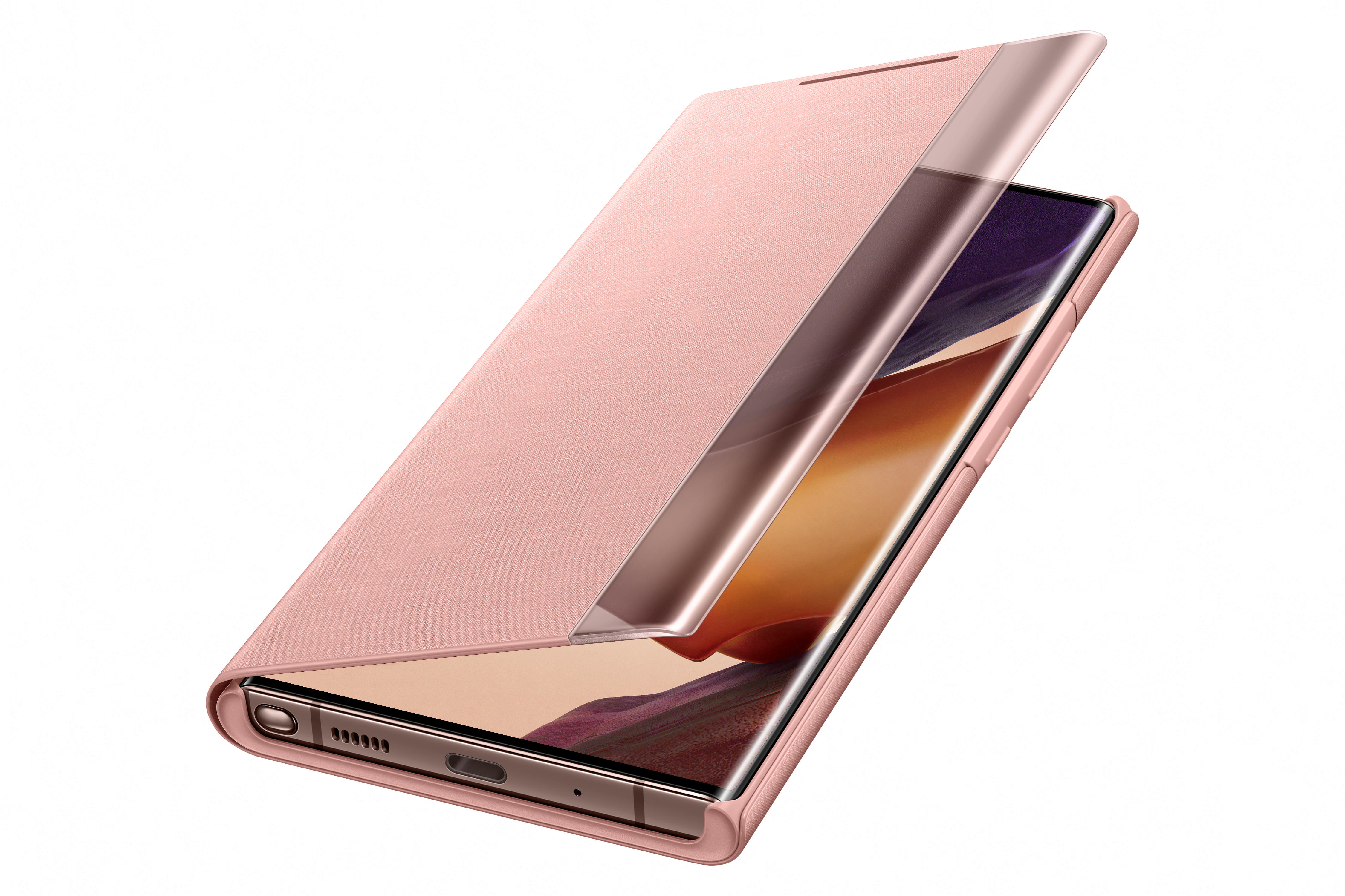 SAMSUNG EF-ZN985, Mystic Ultra Note Bronze Samsung, Bookcover, 5G, Galaxy 20