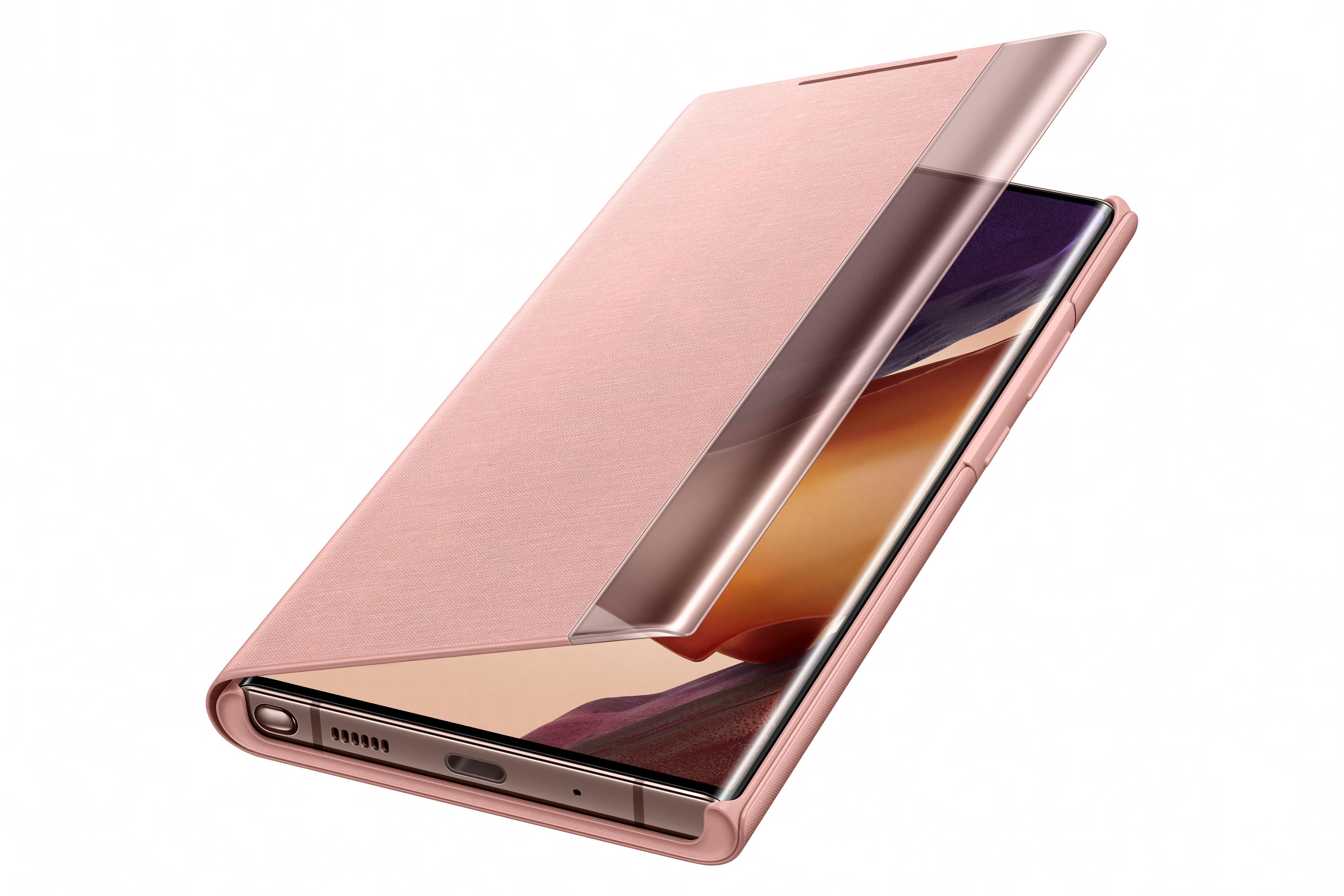 SAMSUNG EF-ZN985, Bookcover, Samsung, Galaxy Note 20 Ultra 5G, Mystic Bronze