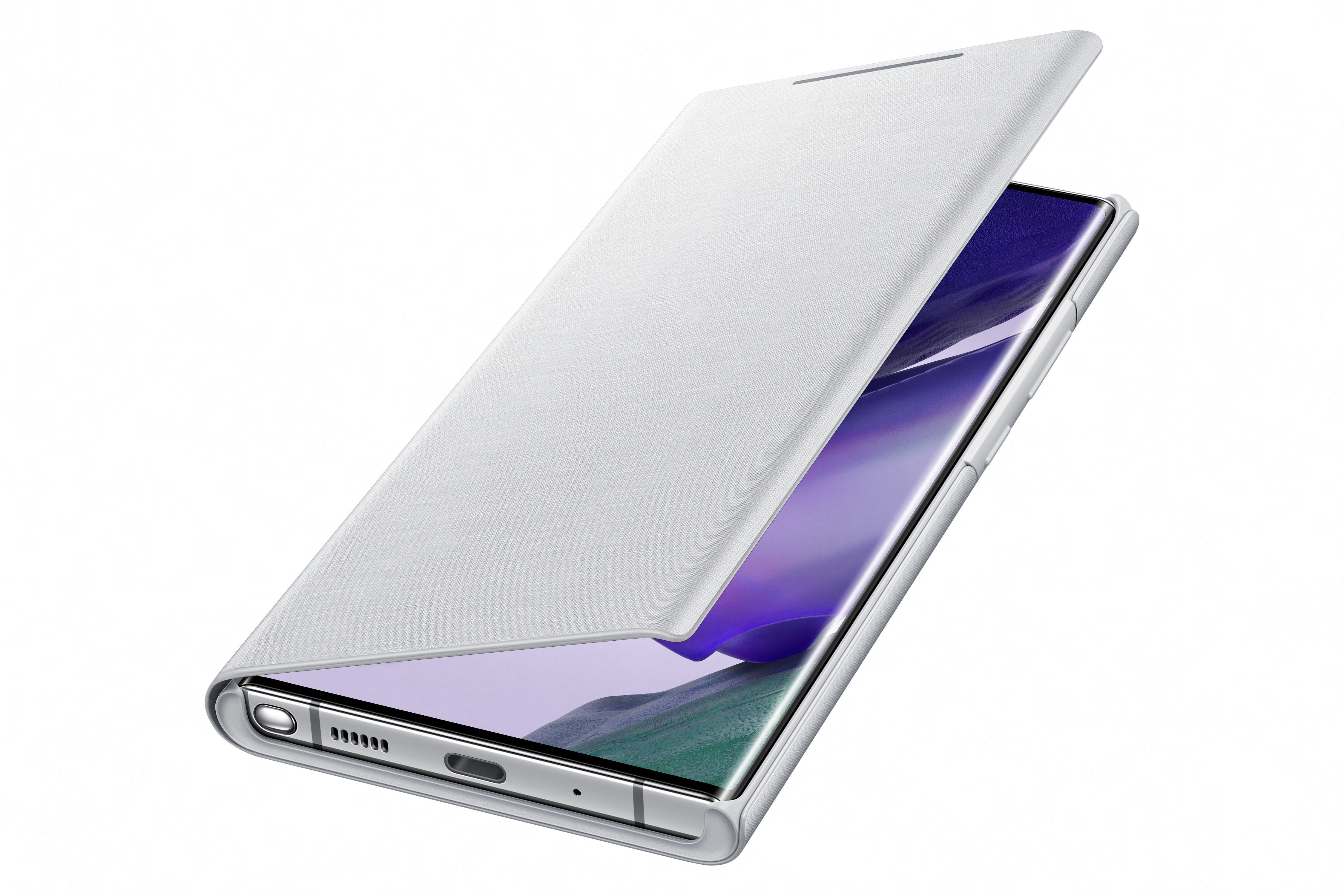 SAMSUNG EF-NN985, Bookcover, Samsung, 5G, Weiß Ultra 20 Note Galaxy